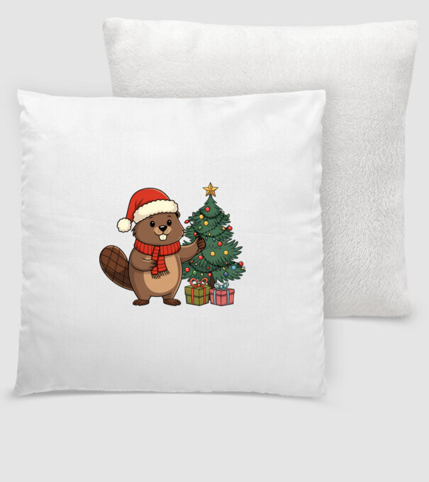 Bober Kurwa Christmas 2 model alb pe tricou
