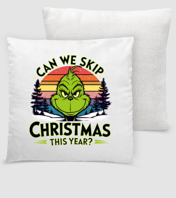 Can we skip christmas this year model alb pe tricou