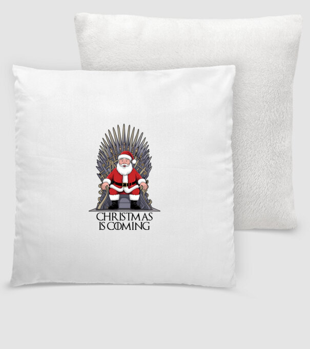 Christmas is Coming Alb model alb pe tricou