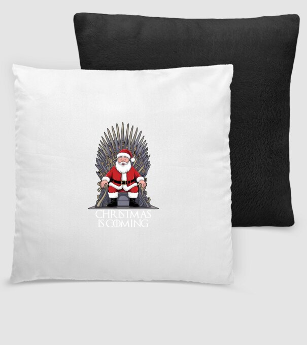 Christmas is Coming Negru model negru pe tricou
