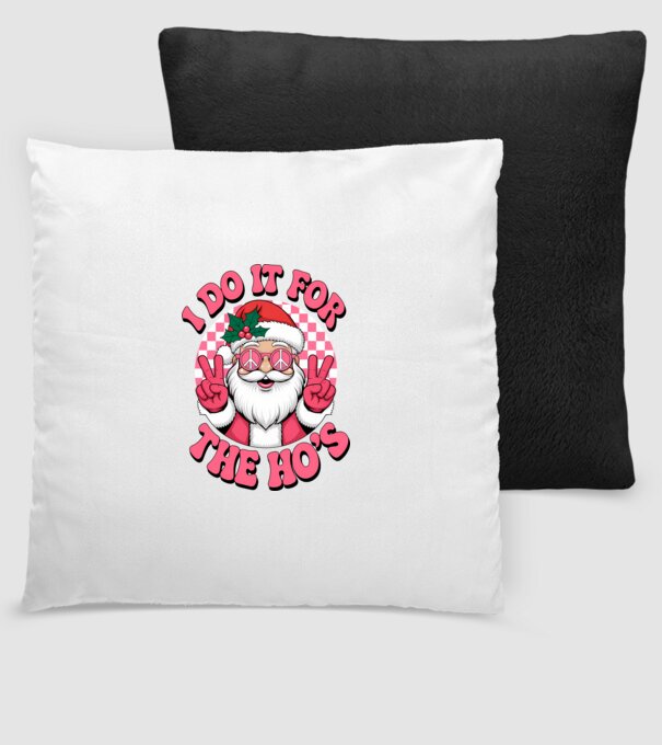 I do it for the HO's Santa model negru pe tricou