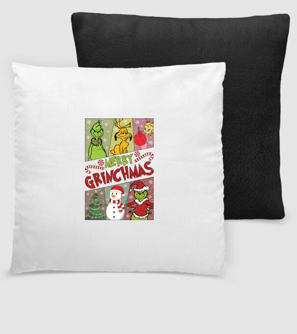 Merry Grinchmas - Grinch model negru pe tricou
