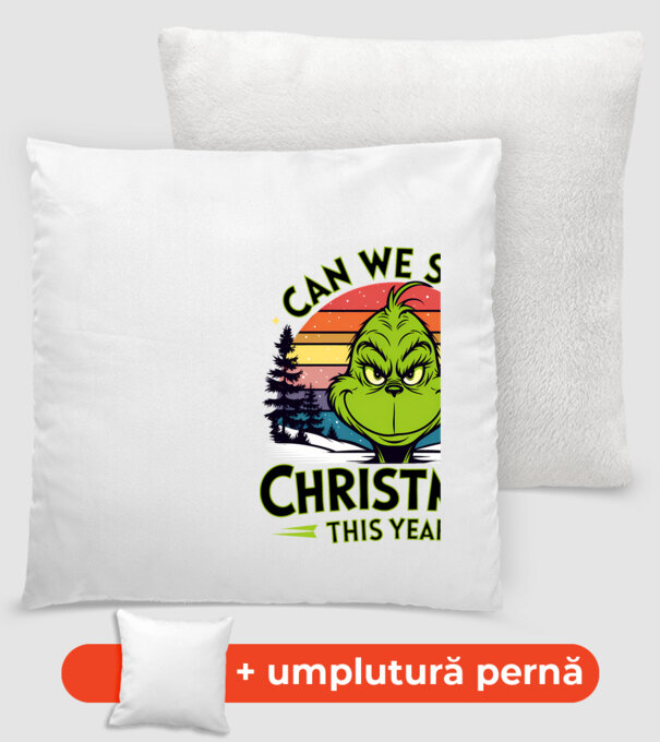 Can we skip christmas this year model alb pe tricou